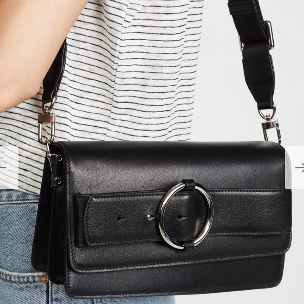 NWT Parisa Wang allured shoulder bag - black